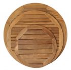 Teak Wood Tops Round