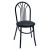 Black Vinyl Seat