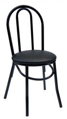Black Vinyl Seat