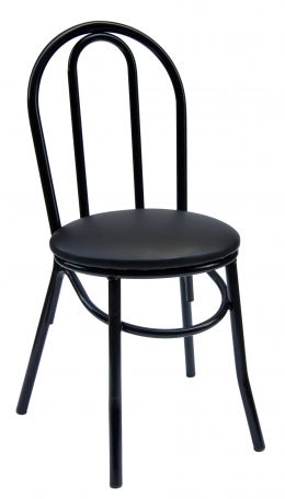 Black Vinyl Seat