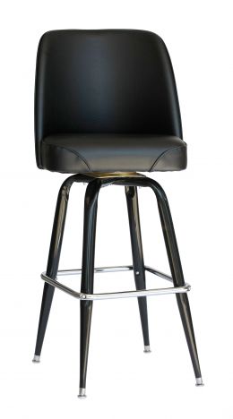 Black Vinyl Seat
