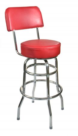 Red Vinyl Seat