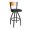 Dale Swivel Metal Bar Stools