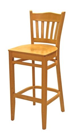 Dillan Tall European Beechwood Bar Stools