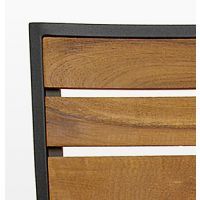 Black and Teak
