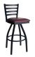 Swivel Burgundy Seat