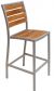 Sliver Teak Chair