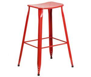 Colorful Metal Bar Stools