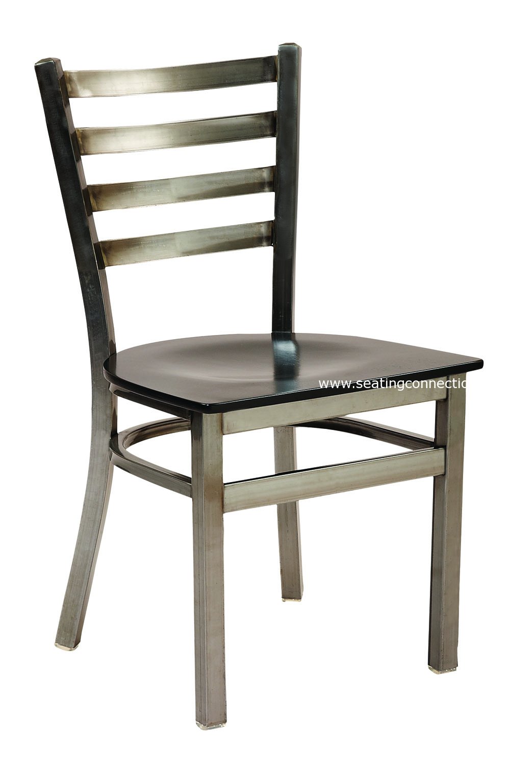 G&A Seating 513D Metal Ladder back Restaurant Chairs