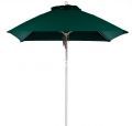 White Pole, Forest Green Fabric
