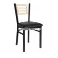 Natural Back - Black Seat
