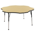 Allied Plastic Co Adjustable Height F5 Series Activity Tables 60" Flower