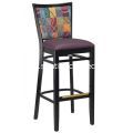 G&A Seating 9650FP Checker Back Restaurant Bar Stools