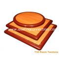 Resin High Gloss Two Tone Indoor Table Tops