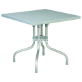 Silver Grey Forza Square Folding Table by Compamia