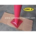 Line X Coated Outdoor Indoor Cast Iron Commercial & Restaurant Table Bases