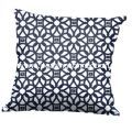 Luxe Indigo Canvas Throw Pillow