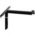 Cantilever Table Base - Gloss Black Finish