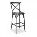 08-688 Dumont Metal Bar Stool