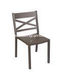 Fresco - Cross Back Stacking Side Chair