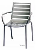 BFM Seating South Beach Titanium Arm Chair DV350TS