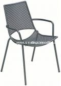 EMU Americas Topper Indoor/Outdoor Stacking Arm Chairs
