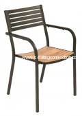 EMU Americas Segno Natural Teak Indoor/Outdoor Arm Chairs