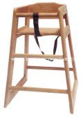 Wooden Baby High Chair