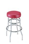 G&A Seating 142 Retro Restaurant Swivel Bar Stools