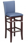 G&A Seating 9806 Lotus European Beechwood Restaurant Bar Stools