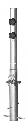 Bazooka Stainless Steel 35 lb In Ground Umbrella Bases