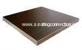 High Pressure Laminate Top with Aluminum Edge