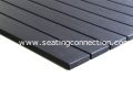 Black ST Series Synthetic Teak Table Top Indoor Outdoor Table Tops