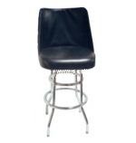 DRB Bucket Metal Bar Stool