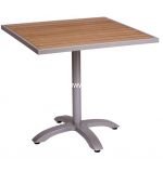 Bali Standard Table Base with Square Longport Table Top