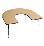 Allied Plastic Co F5 Series Activity Tables Horseshoe