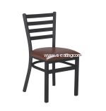 513B Metal Ladderback Restaurant Chairs