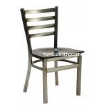 513D Metal Ladderback Restaurant Chairs