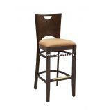 G&A Seating 9693 Chloe European Beechwood Restaurant Bar Stools