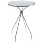 Cambi Mesh Indoor/Outdoor Bar Height Round Umbrella Tables