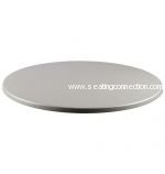 Brushed Silver Table Top