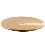 Light Oak Round Table Top
