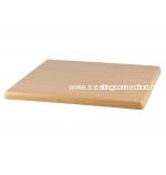 Light Oak Square Table Top