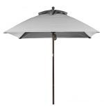 Bronze Pole, Cadet Gray Fabric