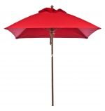 Bronze Pole, Premium Logo Red Fabric