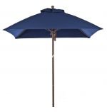 Bronze Pole, Navy Blue Fabric