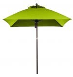 Bronze Pole, Pistachio Fabric