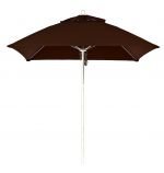 White Pole, Brown Fabric