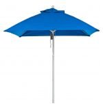 White Pole, Pacific Blue Fabric