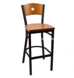 Black Frame, Cherry Back, Cherry Seat